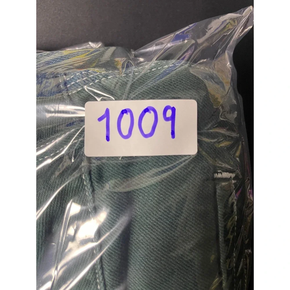 PacSun Slim Trousers Cotton Twill Green 31x32 Mens